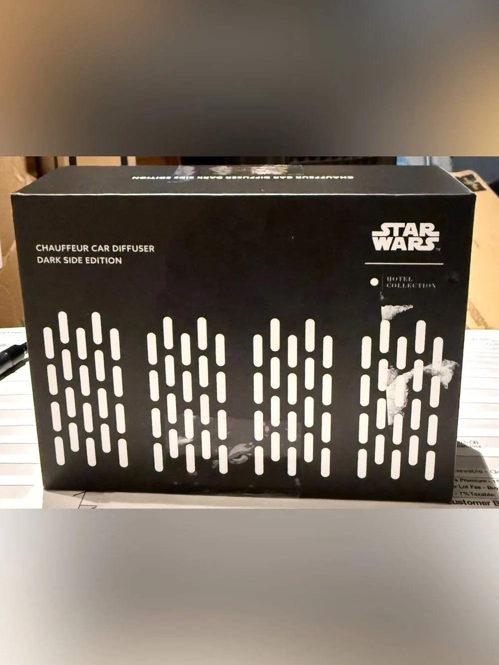 Star Wars Dark Side Edition Chauffeur Car Diffuser - New Open Box